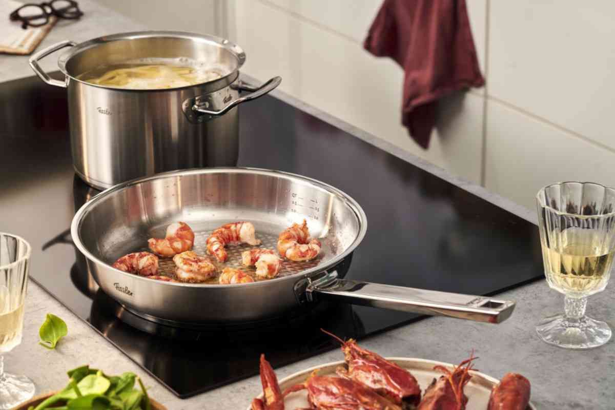 Fissler - 11" Original-Profi Stainless Steel Fry Pan - 084-378-28-1000