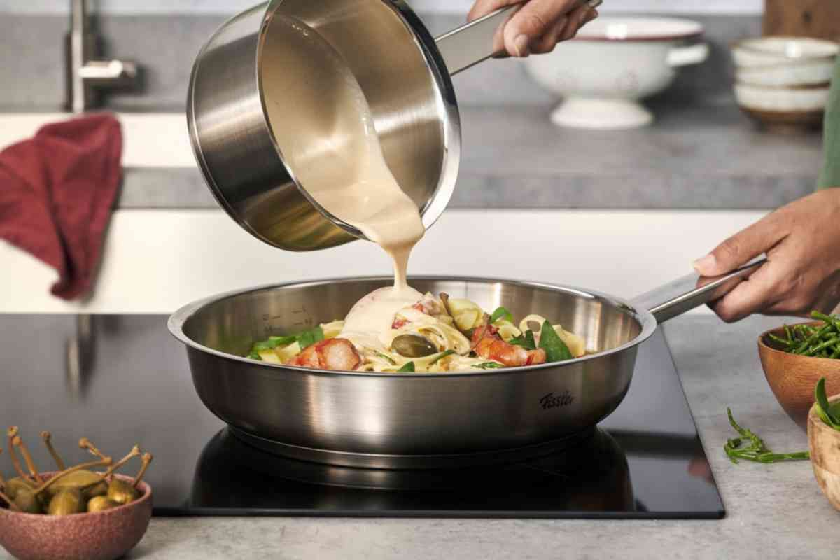 Fissler - 11" Original-Profi Stainless Steel Fry Pan - 084-378-28-1000
