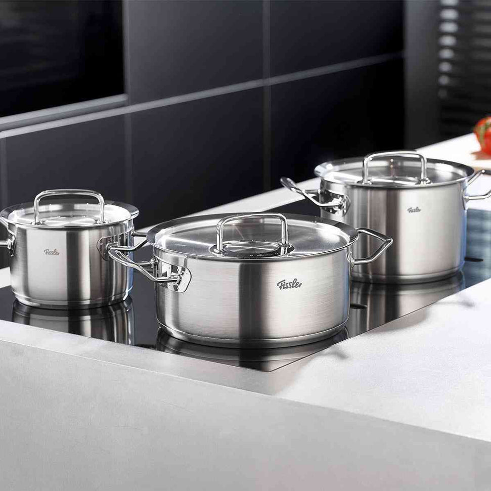 Fissler - 7 PC Original-Profi Stainless Steel Cookware Set - 084-128-04-0000