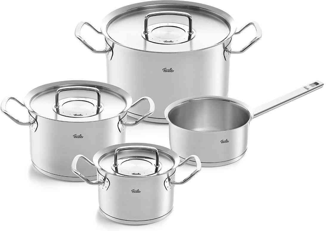 Fissler - 7 PC Original-Profi Stainless Steel Cookware Set - 084-128-04-0000