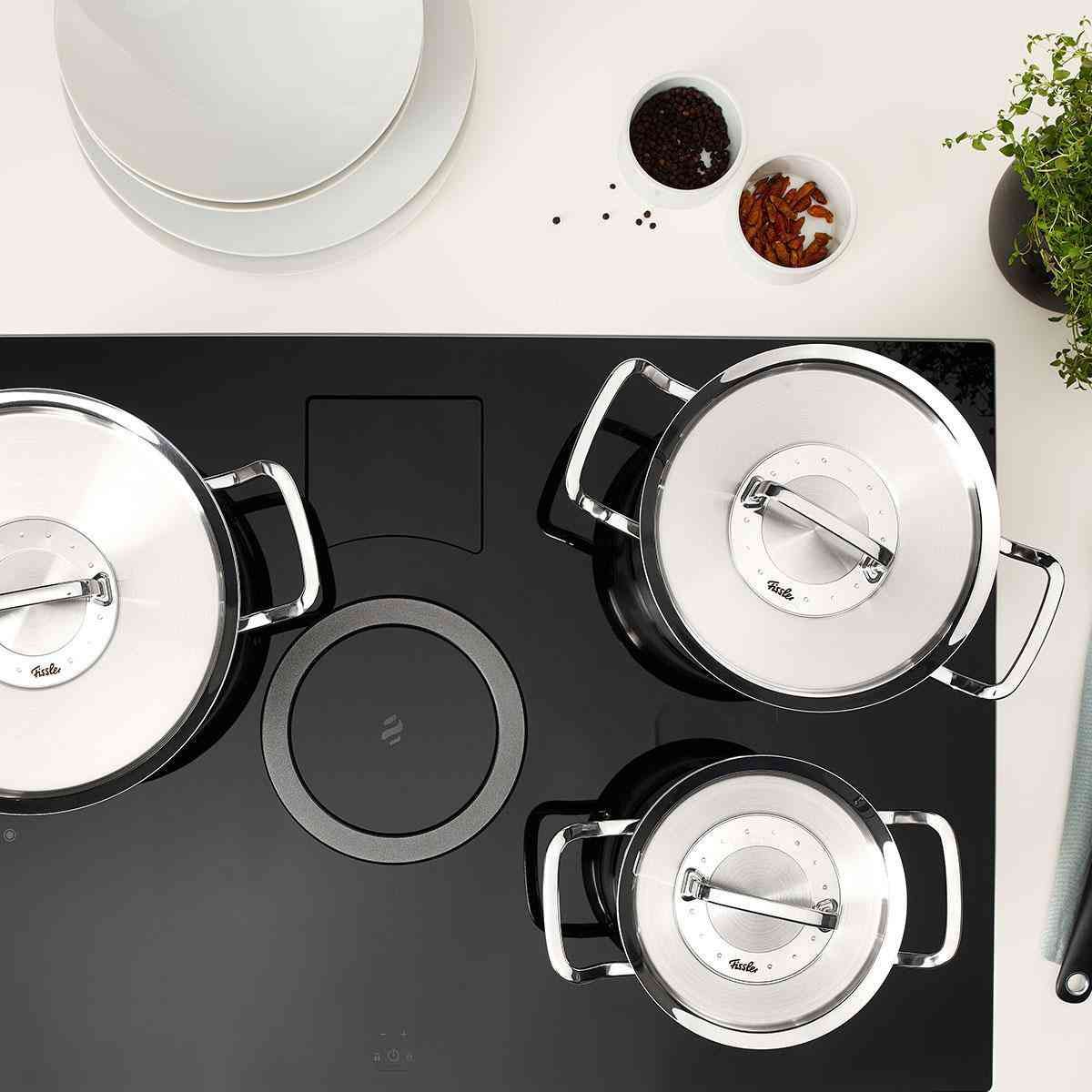 Fissler - 8 PC Original-Profi Stainless Steel Cookware Set - 084-378-05-0000
