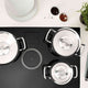 Fissler - 9 Piece Original-Profi Cookware Set with Stainless Lids - 084-128-05-0000