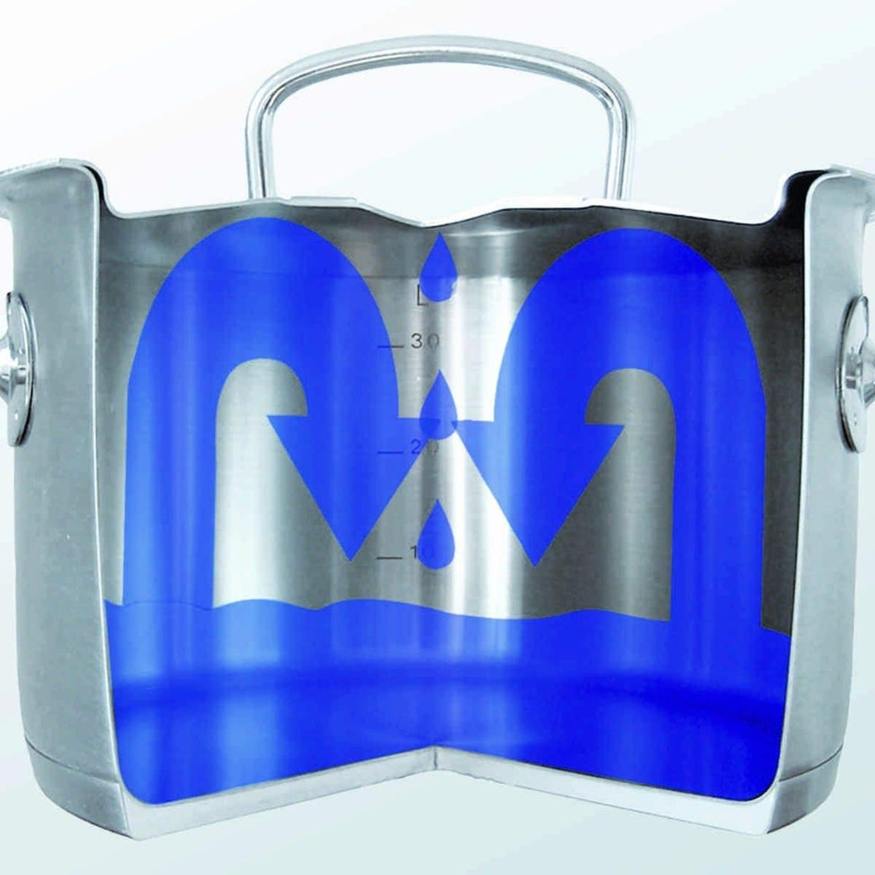 Fissler - 9 Piece Original-Profi Cookware Set with Stainless Lids - 084-128-05-0000