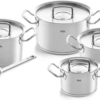 Fissler - 9 Piece Original-Profi Cookware Set with Stainless Lids - 084-128-05-0000