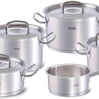 Fissler - 9 Piece Original-Profi Cookware Set with Stainless Lids - 084-128-05-0000
