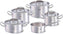 Fissler - 9 Piece Original-Profi Cookware Set with Stainless Lids - 084-128-05-0000