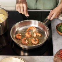 Fissler - 9.5" Original-Profi Stainless Steel Fry Pan - 084-378-24-1000