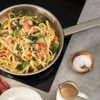 Fissler - 9.5" Original-Profi Stainless Steel Fry Pan - 084-378-24-1000