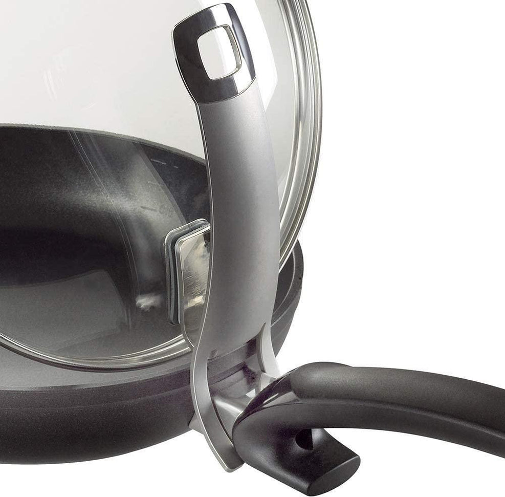 Fissler - 9.5" Premium Glass Lid for Fry Pan with Hook-in Function - 185-000-24-2000