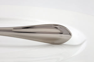 Fortessa - 10" Forge Stainless Steel Serving Spoon - 1.5.109.00.027
