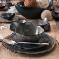 Fortessa - 10" Ston Twilight Plates, Pack of 6 - 5900.BLU.8878