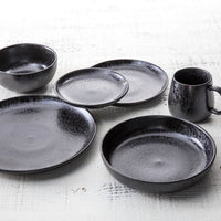 Fortessa - 10.5" Sound Midnight Coupe Dinner Plates, Pack of 4 - 6400.SND.1341