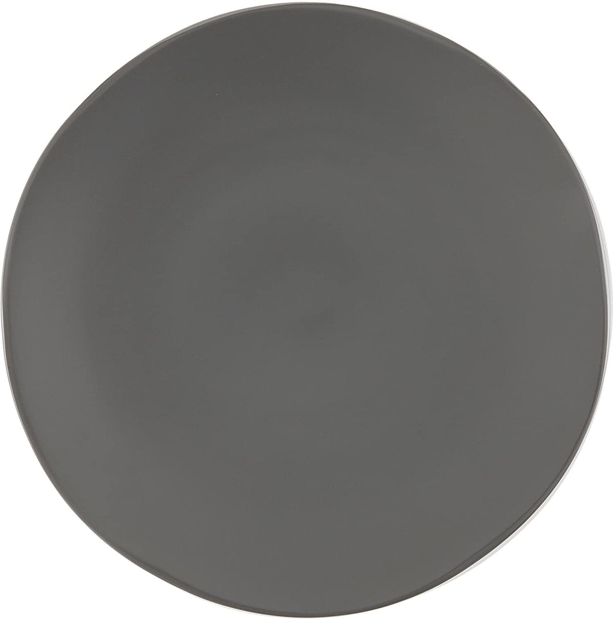 Fortessa - 10.75" Heirloom STN Charcoal Dinner Plates, Pack of 12 - STN.8000.6.15