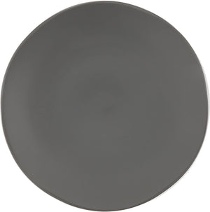 Fortessa - 10.75" Heirloom STN Charcoal Dinner Plates Set of 4 - STN.8000.6.15