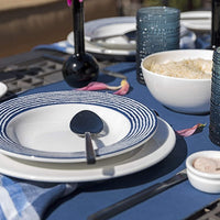 Fortessa - 10oz Jupiter D&V Cornflower D.O.F Glasses, Pack of 6 - DV.JUPITERBL.04