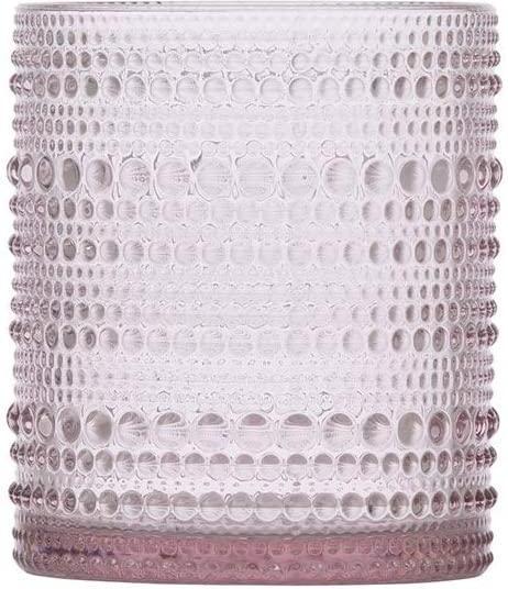 Fortessa - 10oz Jupiter D&V Pink D.O.F Glasses, Pack of 6 - DV.JUPITERPK.04