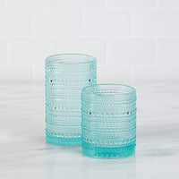 Fortessa - 10oz Jupiter D&V Pool Blue D.O.F Glasses, Pack of 6 - DV.JUPITERPB.04