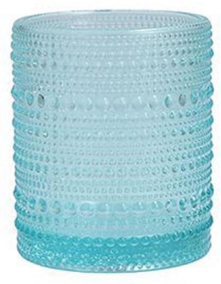 Fortessa - 10oz Jupiter D&V Pool Blue D.O.F Glasses, Pack of 6 - DV.JUPITERPB.04