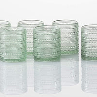 Fortessa - 10oz Jupiter D&V Sage D.O.F Glasses, Pack of 6 - DV.JUPITERSG.04