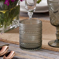 Fortessa - 10oz Jupiter D&V Smoke Grey D.O.F Glasses, Pack of 6 - DV.JUPITERSM.04