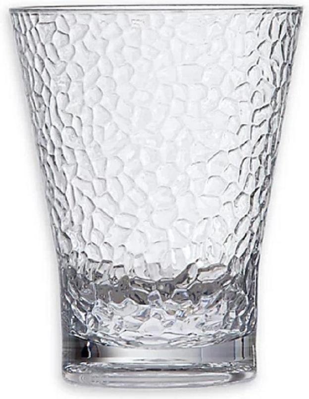 Fortessa - 10oz OutSide Juice Hammered Glasses, Pack of 6 - DV.PS.HM.1288