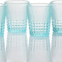 Fortessa - 11.5 Oz Malcolm D&V Pool Blue D.O.F Glasses, Pack of 6 - DV.MALCOLMPB.04