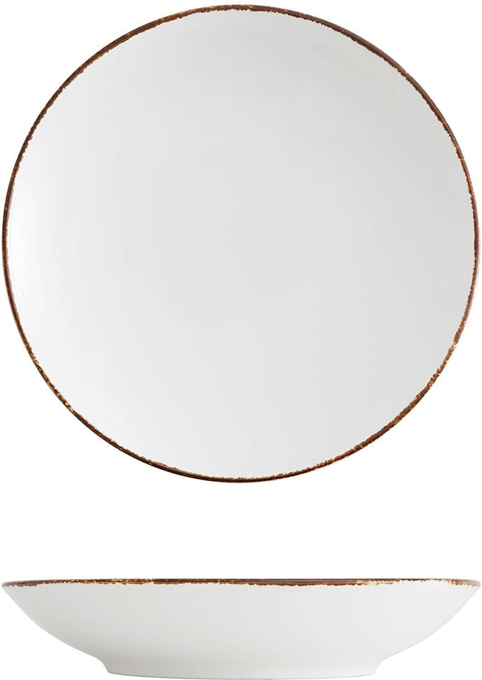 Fortessa - 11.5" Salt Serena Coupe Pasta Bowls, Pack of 4 - TC7400.DV.4.99