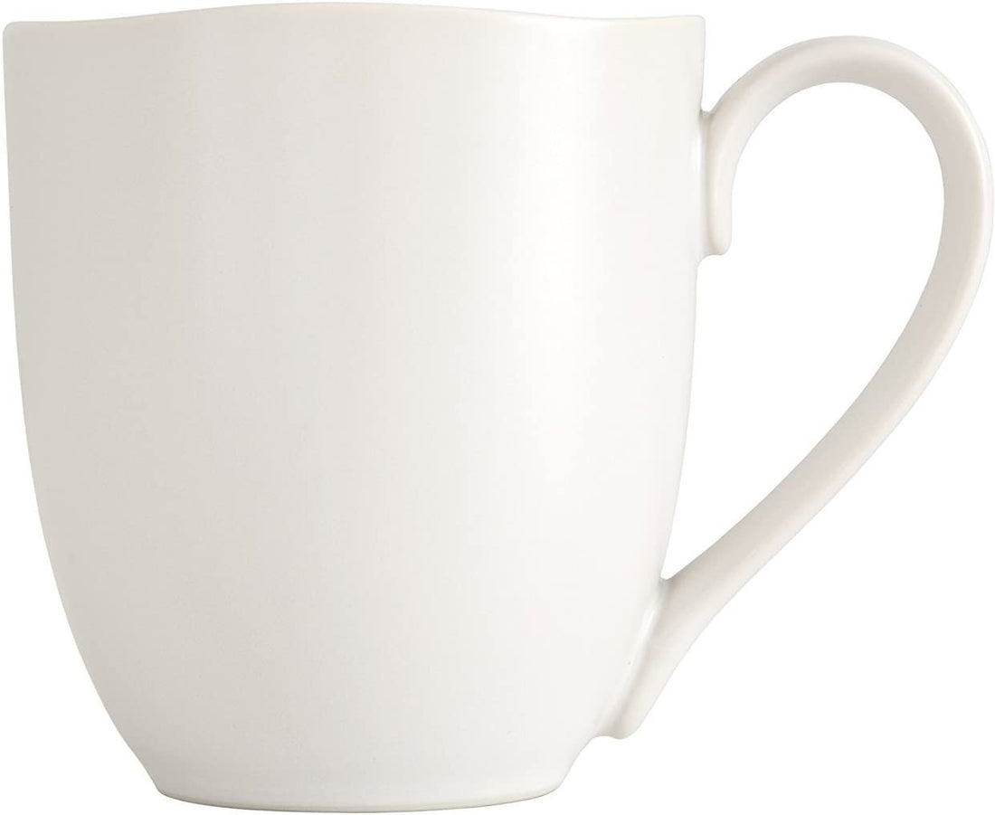 Fortessa - 11.5oz Heirloom STN Linen Tapered Mugs, Pack of 4 - STN.8000.4.17 - DISCONTINUED