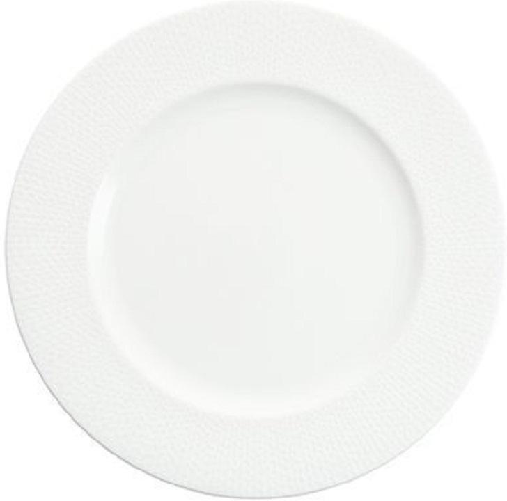 Fortessa - 12" Amanda White Embossed Charger - 7000.FFD.12