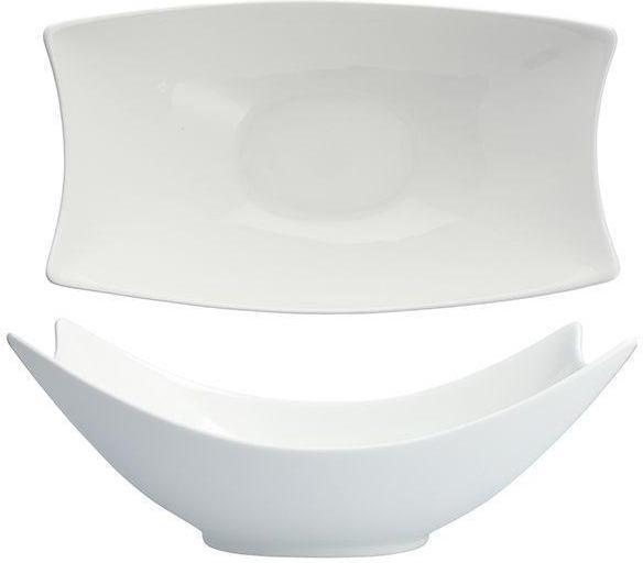 Fortessa - 13" Fiji Rectangle Bowls, Pack of 2 - ALU-00-178