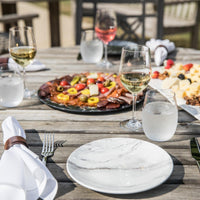 Fortessa - 13" Palace Bianco Round Trays, Pack of 4 - DV.MD.SA0460WD