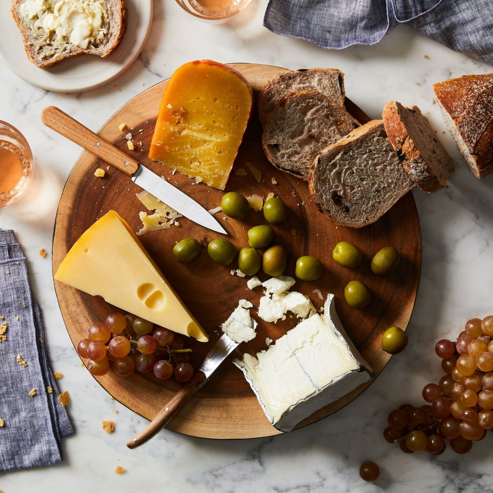 Fortessa - 13" Slice D&V Wood Charger - DV.WD.1214