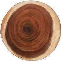 Fortessa - 13" Slice D&V Wood Charger - DV.WD.1214