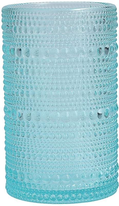 Fortessa - 13oz Jupiter D&V Pool Blue Ice Beverage Glasses, Pack of 6 - DV.JUPITERPB.03