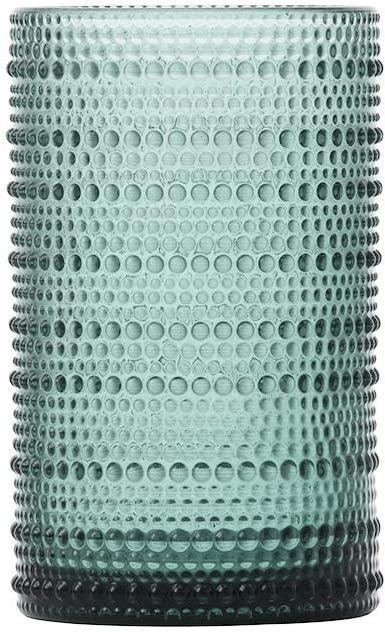 Fortessa - 13oz Jupiter D&V Sage Ice Beverage Glasses, Pack of 6 - DV.JUPITERSG.03