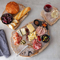 Fortessa - 14" Serveware D&V Petrified Wood Platter - DV.PW.0014