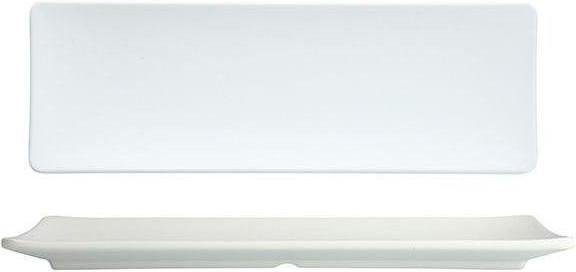 Fortessa - 14" x 4.75" Sandia Bianco Rectangular Platters, Pack of 6 - DV.MD.FR0032WT