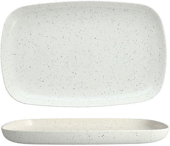 Fortessa - 14" x 9" DVM Camp White Coupe Platters, Pack of 4 - DV.MD.BB6014WS