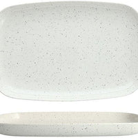 Fortessa - 14" x 9" DVM Camp White Coupe Platters, Pack of 4 - DV.MD.BB6014WS