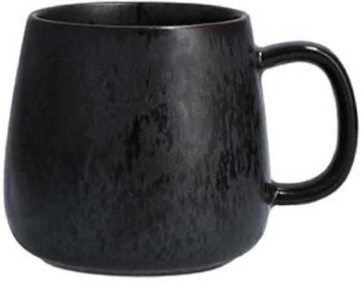Fortessa - 14Oz Cairn Midnight Mugs, Pack of 6 - 5900.BLK.5465