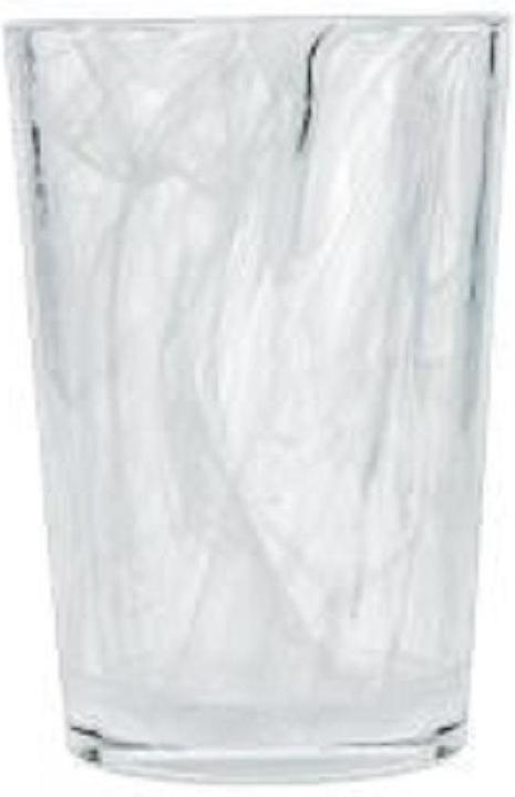 Fortessa - 14oz Swirl White Ice Beverage Glasses Set of 6 - FTS.SWIRLWHT.03
