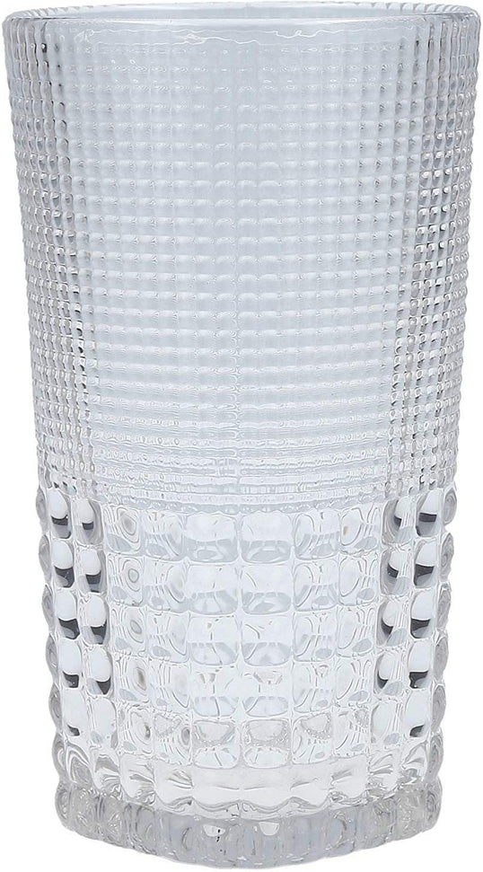 Fortessa - 15Oz Malcolm D&V Clear Ice Beverage Glasses, Pack of 6 - DV.MALCOLMCL.03