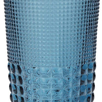 Fortessa - 15Oz Malcolm D&V Cornflower Ice Beverage Glasses, Pack of 6 - DV.MALCOLMBL.03