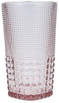 Fortessa - 15Oz Malcolm D&V Pink Ice Beverage Glasses, Pack of 6 - DV.MALCOLMPK.03 - DISCONTINUED