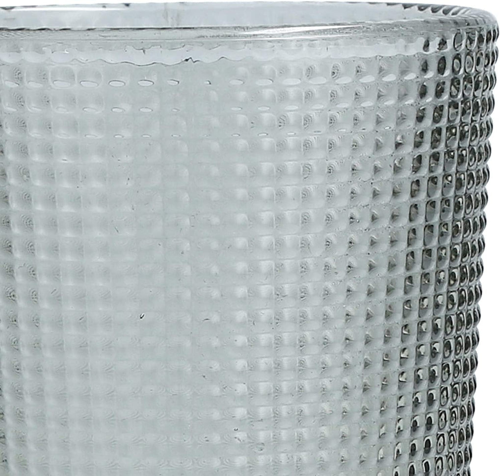 Fortessa - 15oz Malcolm D&V Gray Ice Beverage Glasses, Pack of 6 - DV.MALCOLMGY.03