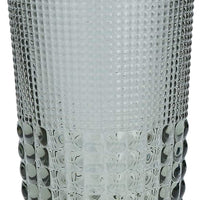 Fortessa - 15oz Malcolm D&V Gray Ice Beverage Glasses, Pack of 6 - DV.MALCOLMGY.03