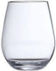 Fortessa - 15oz OutSide D&V Stemless White Wine Glasses, Pack of 6 - DV.PS.203