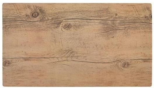 Fortessa - 18" x 10" Melamine D&V Wood Rectangular Tray, Pack of 6 - DV.MW.358181