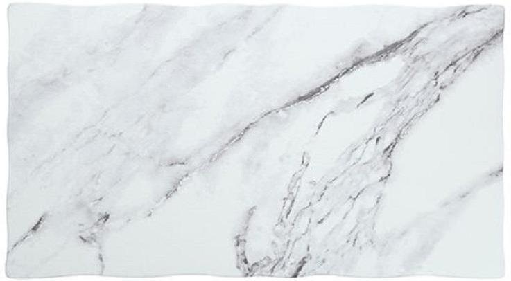 Fortessa - 18" x 10" Palace Bianco Rectangular Trays, Pack of 4 - DV.MD.SA0459WD