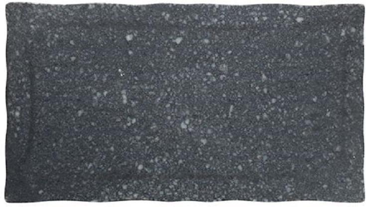 Fortessa - 18" x 10" Palace Granite Rectangular Trays, Pack of 4 - DV.MD.SA0459GG